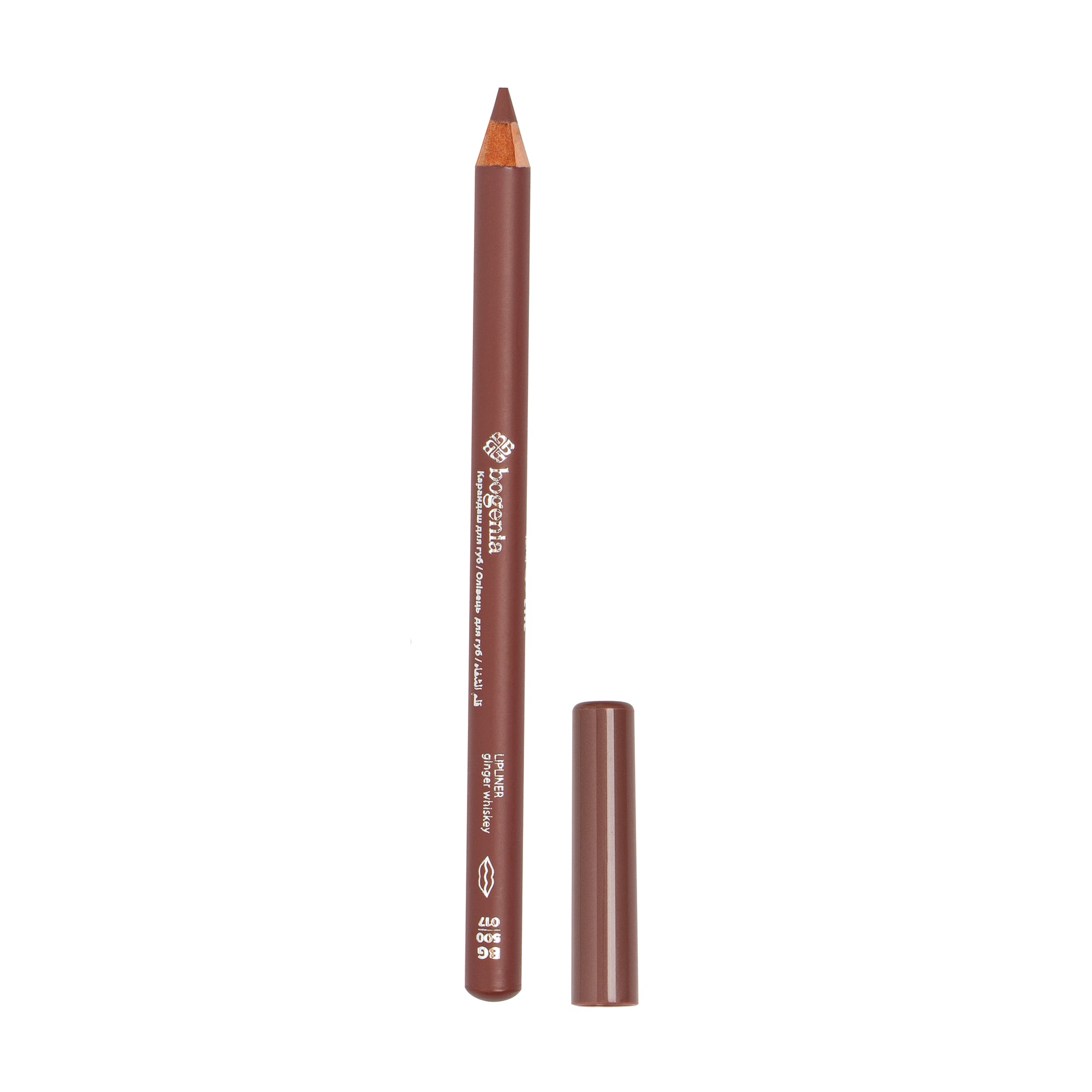 Олівець для губ Bogenia Lip Liner BG500, 017 Ginger Whiskey, 0.78 г